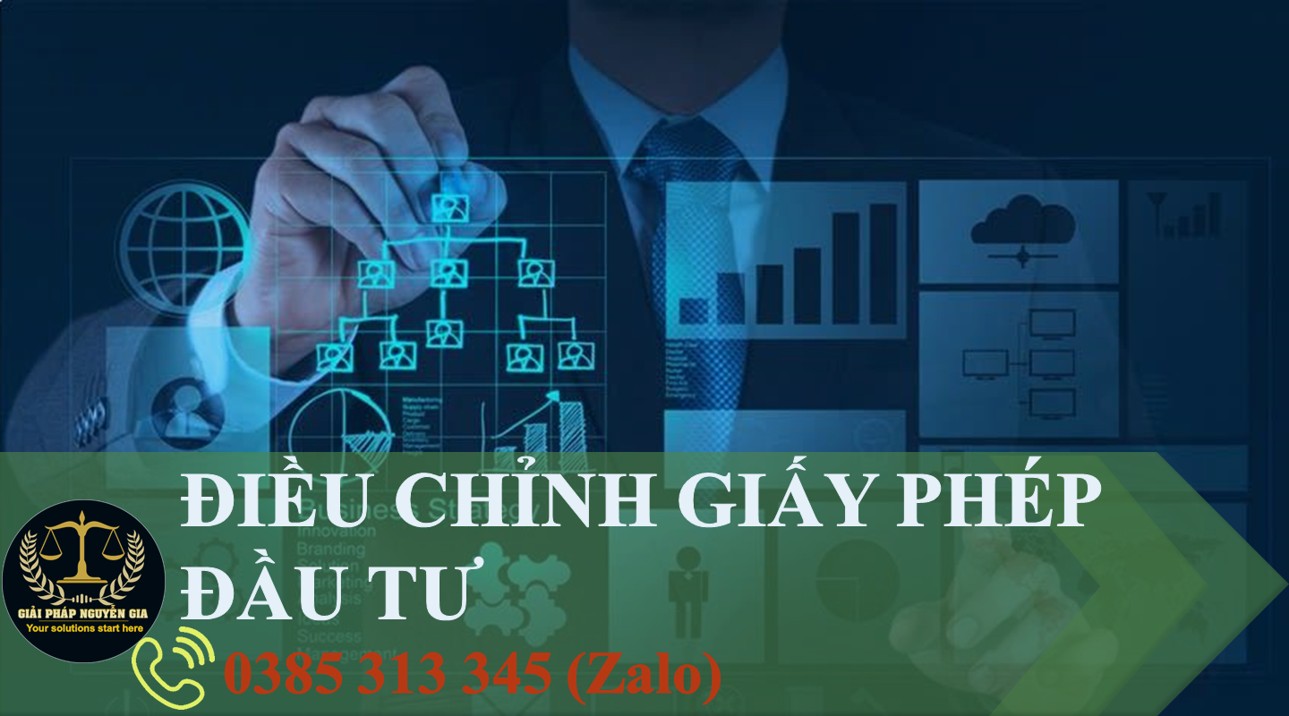 ĐIỀU CHỈNH DỰ ÁN ĐẦU TƯ